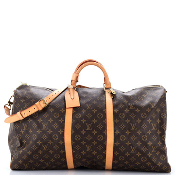 Louis Vuitton Keepall Bandouliere Bag Monogram Canvas 60
