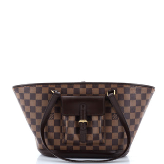 Louis Vuitton Manosque Handbag Damier PM