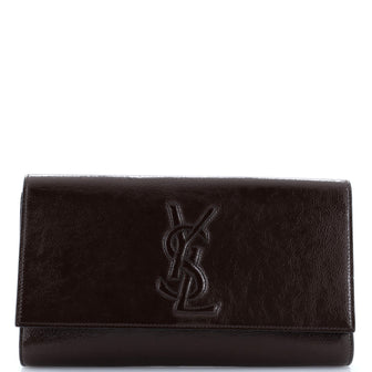 Saint Laurent Belle de Jour Clutch Leather Large