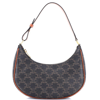 Celine Ava Bag Triomphe Coated Canvas