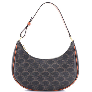 Celine Ava Bag Triomphe Coated Canvas
