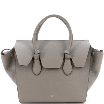 Celine Tie Knot Tote Grainy Leather Mini