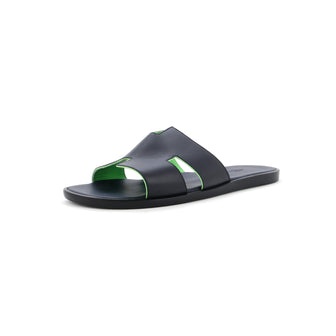 Hermes Men's Izmir Slide Sandals Leather