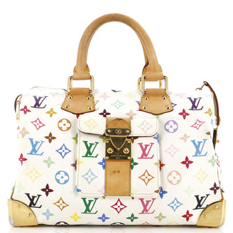 Louis Vuitton Speedy Handbag Monogram Multicolor 30