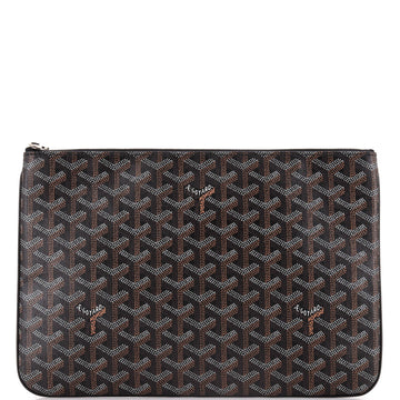 Goyard Senat Zip Pouch Coated Canvas MM