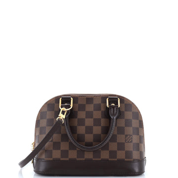Louis Vuitton Alma Handbag Damier BB