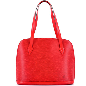 Louis Vuitton Lussac Handbag Epi Leather