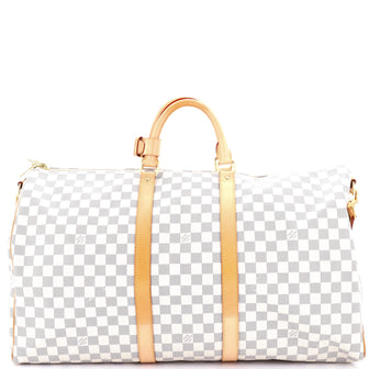 Louis Vuitton Keepall Bandouliere Bag Damier 55