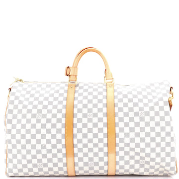 Louis Vuitton Keepall Bandouliere Bag Damier 55