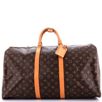 Louis Vuitton Keepall Bag Monogram Canvas 55