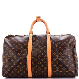 Louis Vuitton Keepall Bag Monogram Canvas 50
