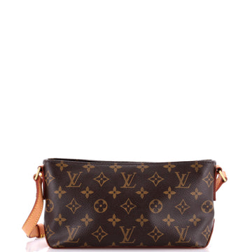 Louis Vuitton Trotteur Handbag Monogram Canvas