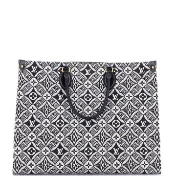 Louis Vuitton OnTheGo Tote Limited Edition Since 1854 Monogram Jacquard GM