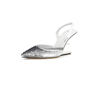 Fendi Women's First Pointed Toe Slingback Heels Sequins