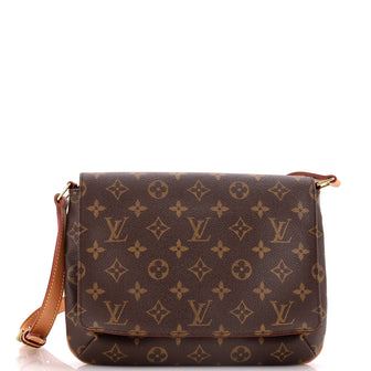 Louis Vuitton Musette Tango Handbag Monogram Canvas