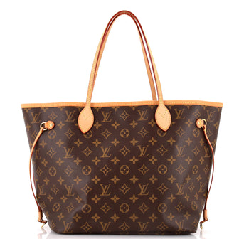 Louis Vuitton Neverfull Tote Monogram Canvas MM