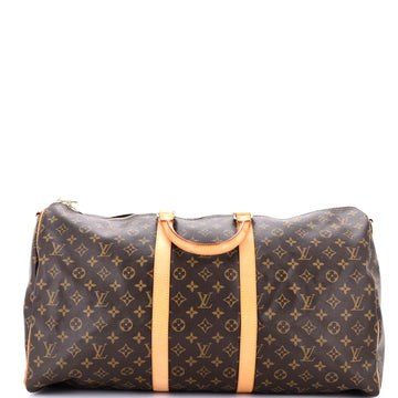 Louis Vuitton Keepall Bandouliere Bag Monogram Canvas 55