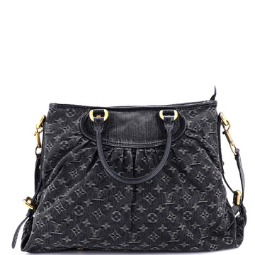 Louis Vuitton Neo Cabby Handbag Denim GM