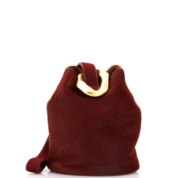 Bottega Veneta Drop Bucket Bag Pony Hair
