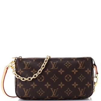 Louis Vuitton Chain Pochette Accessoires NM Monogram Canvas