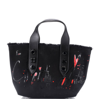 Christian Louboutin Frangibus Tote Printed Canvas Medium