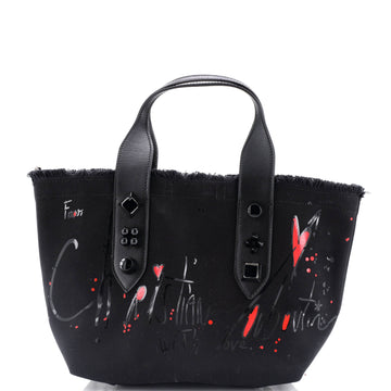 Christian Louboutin Frangibus Tote Printed Canvas Medium