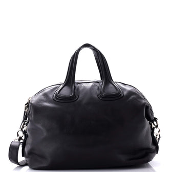 Givenchy Nightingale Satchel Glazed Leather Medium