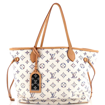 Louis Vuitton Neverfull NM Tote Multicolor Monogram Jacquard MM