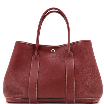 Hermes Garden Party Tote Leather 36