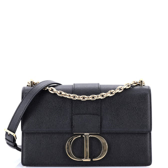 Christian Dior 30 Montaigne Chain Flap Bag Leather