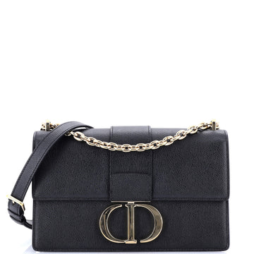 Christian Dior 30 Montaigne Chain Flap Bag Leather
