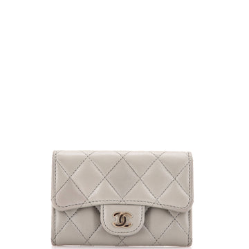 Chanel Classic Flap Card Case Quilted Lambskin