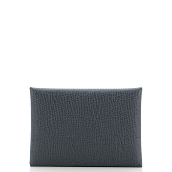 Hermes Calvi Duo Card Holder Epsom