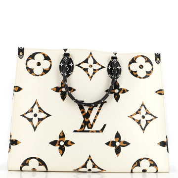 Louis Vuitton OnTheGo Tote Limited Edition Jungle Monogram Giant GM