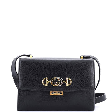 Gucci Zumi Flap Shoulder Bag Leather Small