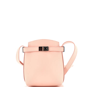 Salvatore Ferragamo Hug Gancini Phone Holder Crossbody Bag Leather