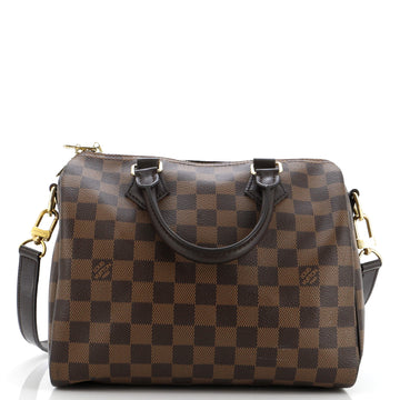 Louis Vuitton Speedy Bandouliere Bag Damier 25