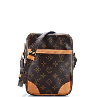 Louis Vuitton Danube Handbag Monogram Canvas MM