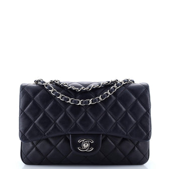 Chanel 3 Flap Bag Quilted Lambskin Medium