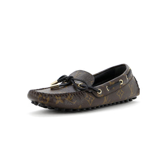 Louis Vuitton Women's Gloria Flat Loafers Monogram Canvas