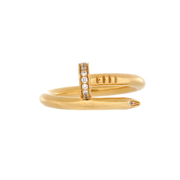 Cartier Juste un Clou Ring 18K Yellow Gold and Diamonds