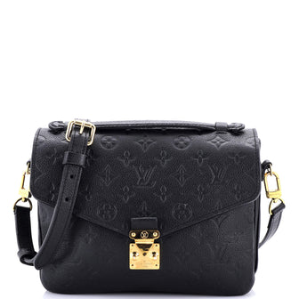 Louis Vuitton Pochette Metis Monogram Empreinte Leather East West