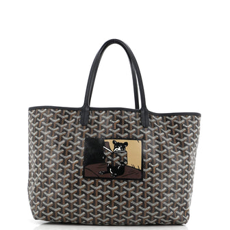 Goyard Saint Louis Tote Printed Coated Canvas PM