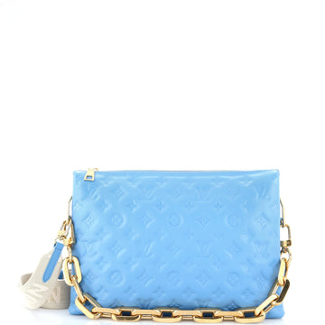 Louis Vuitton Coussin Bag Monogram Embossed Lambskin MM