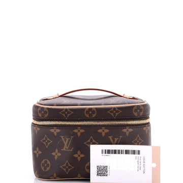 Louis Vuitton Nice Vanity Case Monogram Canvas Mini