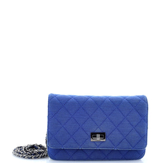 Chanel Reissue 2.55 Wallet on Chain Quilted Jersey