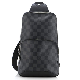 Louis Vuitton Avenue Sling Bag Damier Graphite