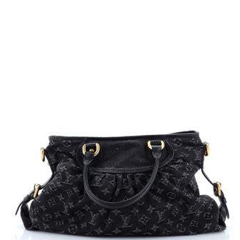 Louis Vuitton Neo Cabby Handbag Denim GM