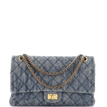 Chanel Reissue 2.55 Flap Bag Quilted Denim 227