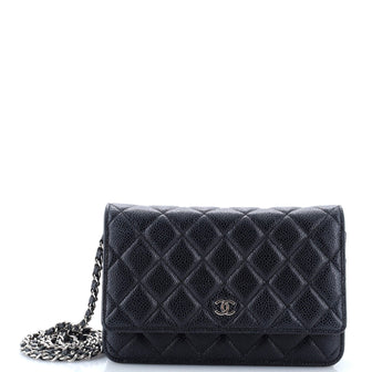 Chanel Wallet on Chain Quilted Caviar